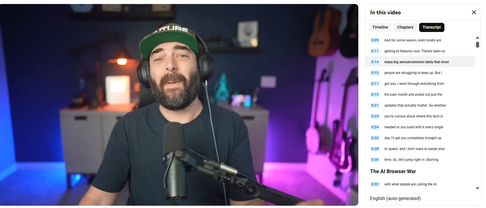 YouTube Transcription : The Best Way